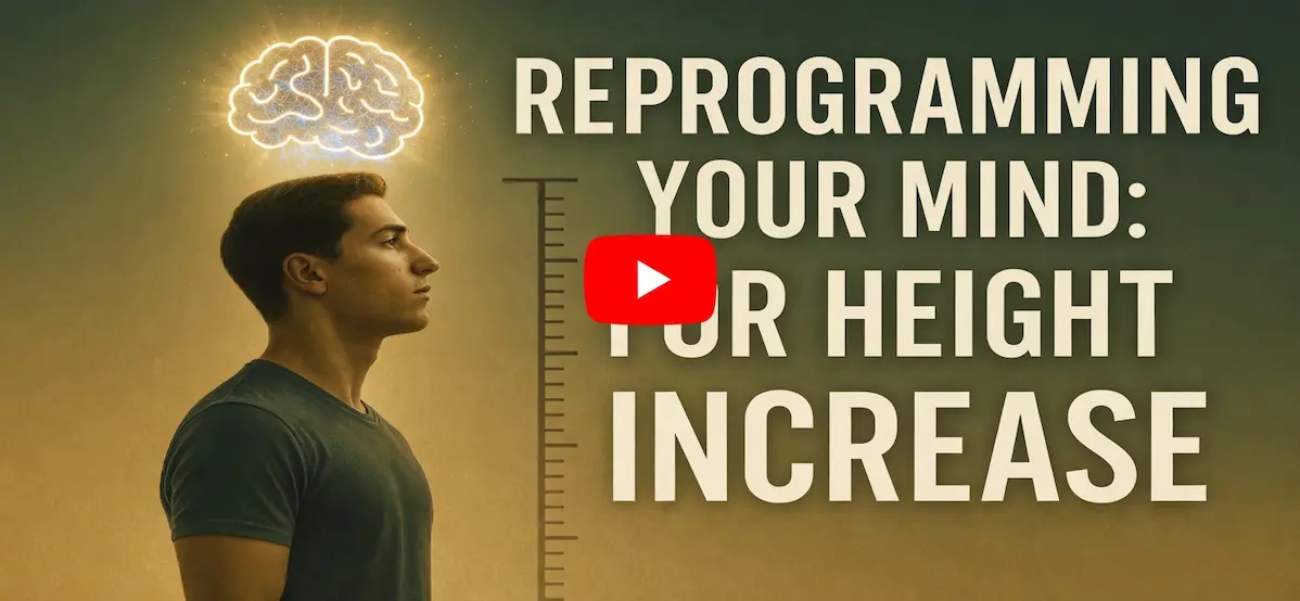 How I Used My Mind to Pursue Height Increase