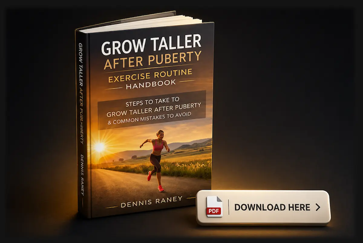 Image of the grow taller after puberty exercise routine handbook